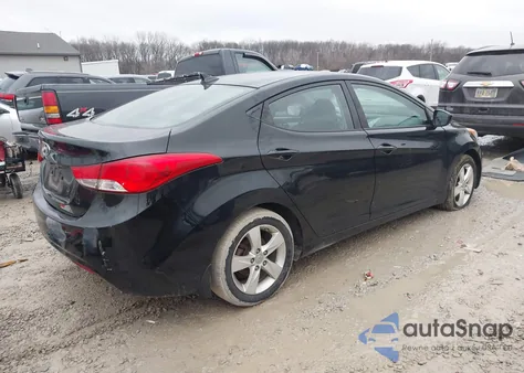 2013 Hyundai Elantra Gls z USA, uszkodzony, nr VIN 5NPDH4AEXDH170788